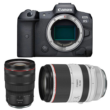 CANON EOS R5 + RF 24-70mm f/2.8 L IS USM + RF 70-200mm f/2.8 L IS USM