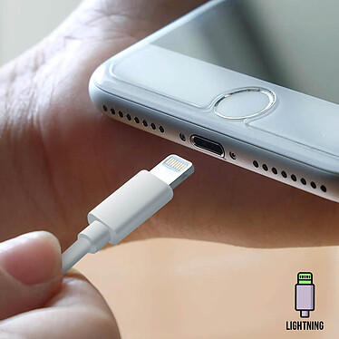 Avis Écouteurs Filaires iPhone Lightning Télécommande Micro Connexion Bluetooth Blanc