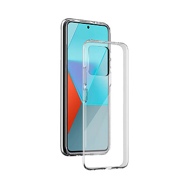 BigBen Connected Coque pour Xiaomi Redmi Note 13 Pro Plus Souple et Ultra-Fine en TPU Transparent