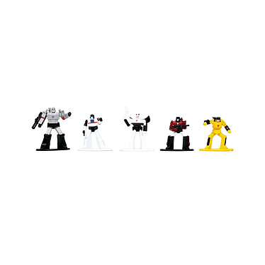 Transformers - Pack 18 figurines Transformers Diecast Nano Metalfigs 4 cm pas cher