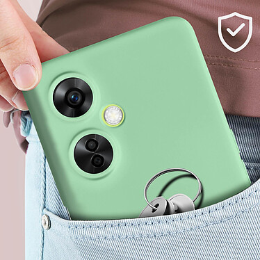 Avis Avizar Coque pour OnePlus Nord CE 3 Lite 5G Silicone Soft Touch Finition Mate Anti-trace  Vert Clair