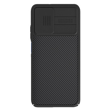 Nillkin Coque pour Xiaomi Redmi 9T / Poco M3 Cache Caméra Finition Striée CamShield Pro  Noir