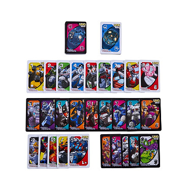 Avis Transformers - Jeu de cartes UNO Flip!