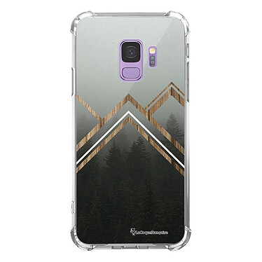 LaCoqueFrançaise Coque Samsung Galaxy S9 anti-choc souple angles renforcés transparente Motif Trio Forêt