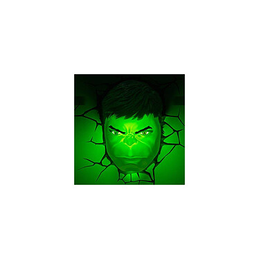 Acheter Marvel - Lampe 3D LED Hulk Face 3D