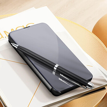 Avis Avizar Étui Clear View pour Xiaomi Poco F5 Pro Clapet Miroir Fonction Support  Noir