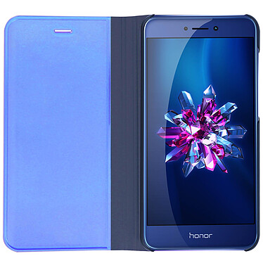 Avis Avizar Étui Huawei P8 Lite 2017 et Honor 8 Lite Housse folio Miroir support Bleu