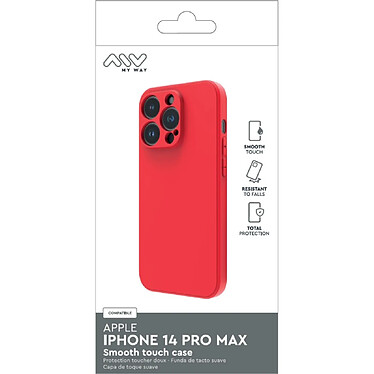 Acheter Myway Coque pour iPhone 14 Pro Max Smoothie en TPU Rouge