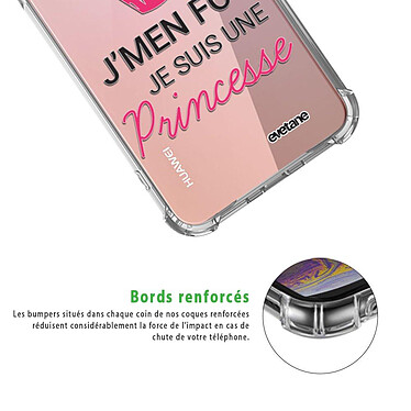 Acheter Evetane Coque Huawei P20 Lite anti-choc souple angles renforcés transparente Motif Je suis une princesse