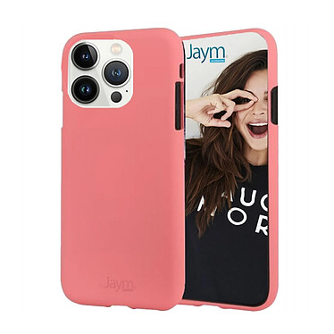 Jaym Coque pour Apple iPhone 13 Pro Max Premium Soft Feeling Rose