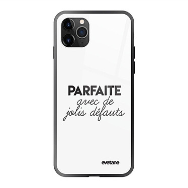 Evetane Coque en verre trempé iPhone 11 Pro Parfaite Avec De Jolis Défauts