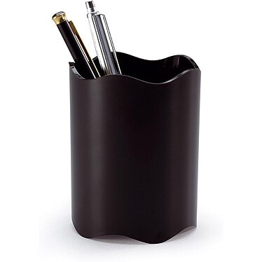 DURABLE Pot à Crayon TREND Diam 8 cm H 10 cm Noir