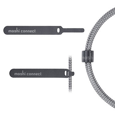 Avis MOSHI Cable Integra USB C/USB C Titanium