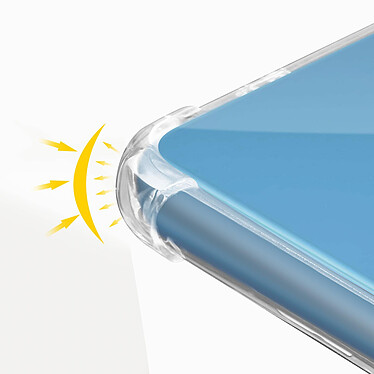 Avis Avizar Coque Samsung Galaxy A72 Silicone Gel avec Coins Renforcés Transparent
