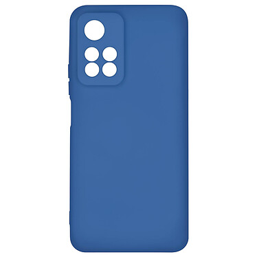 Avizar Coque pour Xiaomi Redmi Note 11 Pro Plus Silicone Semi-rigide Finition Soft-touch Fine  bleu