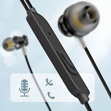 Acheter Écouteurs Filaires USB C Intra-auriculaires Microphone et Boutons LinQ Noir
