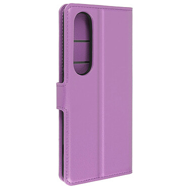 Avizar Étui pour Sony Xperia 1 VI Clapet Portefeuille Languette Magnétique Violet Clair