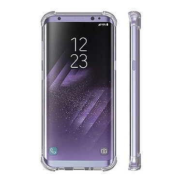Acheter Evetane Coque Samsung Galaxy S8 Plus anti-choc souple angles renforcés transparente Motif Un peu chiante tres attachante