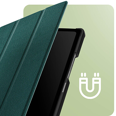 Avizar Housse pour Lenovo Tab M9 Clapet magnétique Support video / clavier Mise en Veille  Vert pas cher
