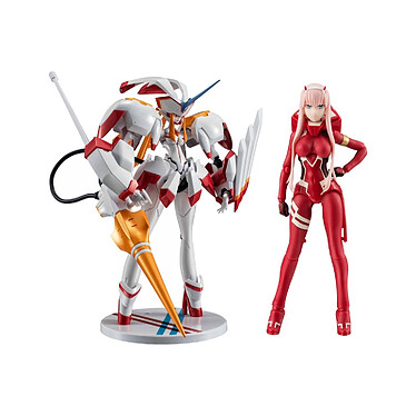 Darling in the Franxx - Figurines S.H. Figuarts x The Robot Spirits Zero Two & Strelizia 5th An