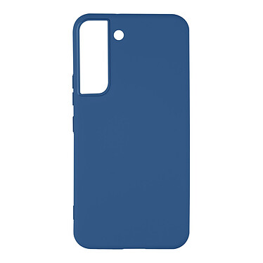 Avizar Coque Samsung Galaxy S22 Silicone Semi-rigide Finition Soft-touch Fine Bleu