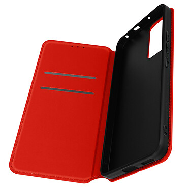 Avizar Housse pour Xiaomi 12 Lite Clapet Portefeuille Fonction Support Vidéo  rouge