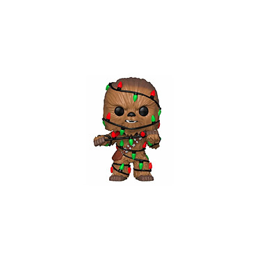 Star Wars - Figurine POP! Holiday Chewbacca with Lights 9 cm