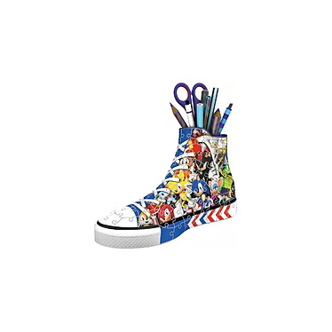 Sonic The Hedgehog - Puzzle 3D Sneaker (108 pièces)