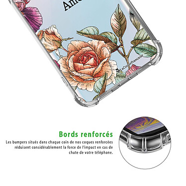 Acheter LaCoqueFrançaise Coque Samsung Galaxy S10 anti-choc souple angles renforcés transparente Motif Amour en fleurs