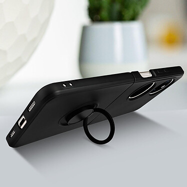 Acheter Avizar Coque pour Huawei P50 Pocket Rigide Bague de maintien Fonction support vidéo  noir