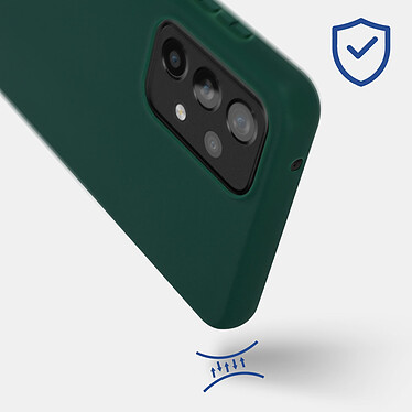 Acheter Avizar Coque Samsung Galaxy A33 5G Silicone Flexible Finition Mate Anti-traces vert