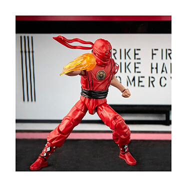 Avis Power Rangers X Cobra Kai Lightning Collection - Figurine Morphed Miguel Diaz Red Eagle Ranger