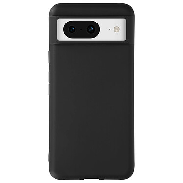 Mayaxess Coque pour Google Pixel 8 Silicone Souple Revêtement Fin Noir