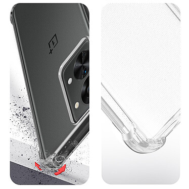 Acheter Avizar Pack Protection pour OnePlus Nord 2T Coque Renforcée + Verre Trempé  Transparent