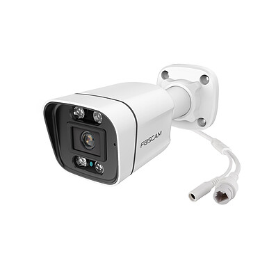 Acheter Foscam - Caméra IP extérieure avec 4 spots - V4EC Blanc