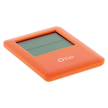 Avis Thermomètre hygromètre magnétique orange - Otio