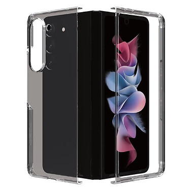 Muvit Coque pour Samsung Galaxy Z Fold 5 Rigide avec Anti-scratch Transparent