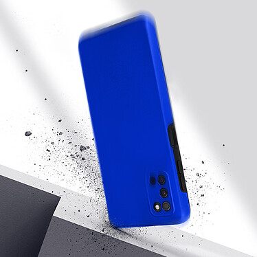 Avis Avizar Coque pour Samsung Galaxy A03s Intègrale Arrière Rigide Bleu et Avant Souple Transparent