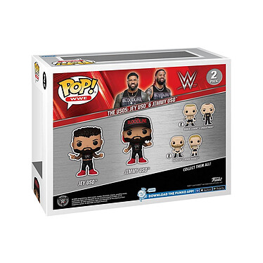 Avis WWE - Pack 2 Figurines POP! Uso Brothers 9 cm