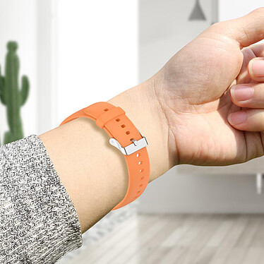 Acheter Avizar Bracelet pour Huawei Watch 3 Pro Silicone Souple Orange