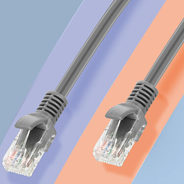 Avis LinQ Câble Réseau Ethernet RJ45 Catégorie 6 Connexion Rapide Fiable 1.8m  Gris