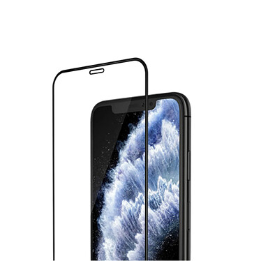 Rhinoshield Protège-écran pour Apple iPhone 12 / 12 Pro Souple Antichocs 3D avec Applicateur Transparent