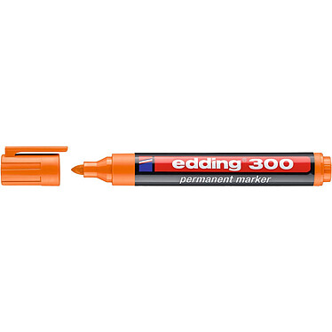 EDDING Marqueur Permanent 300 Orange 1,5-3 mm x 10