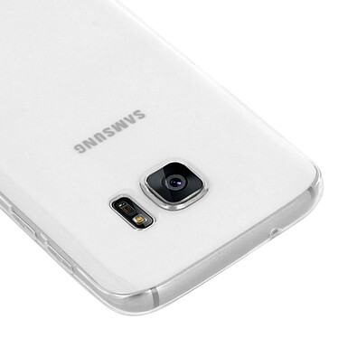 Avizar Coque Arrière + Film Verre Trempé Transparent Samsung Galaxy S7 pas cher