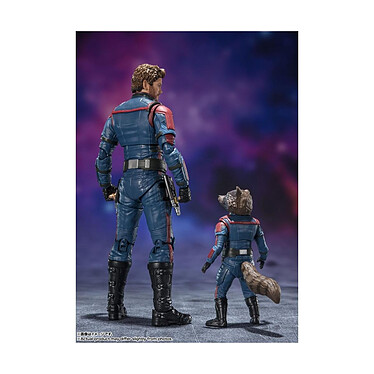 Avis Les Gardiens de la Galaxie 3 - Figurines S.H. Figuarts Star Lord & Rocket Raccoon 6-15 cm