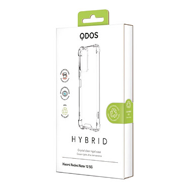 Acheter QDOS Coque pour Xiaomi Redmi Note 12 Hybrid Rigide Transparent