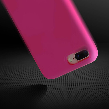 Acheter Avizar Coque iPhone 7 Plus et 8 Plus Silicone Semi-rigide Mat Finition Soft Touch rose