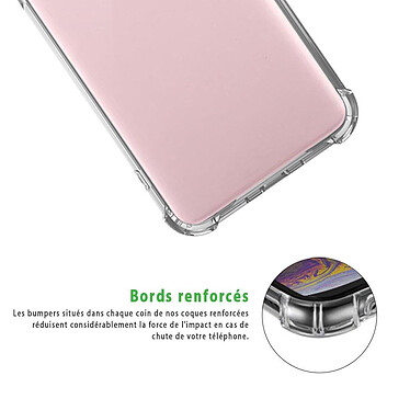 Avis LaCoqueFrançaise Coque compatible avec Galaxy S8 anti-choc transparente Motif et vitre de protection en verre transparente Motif