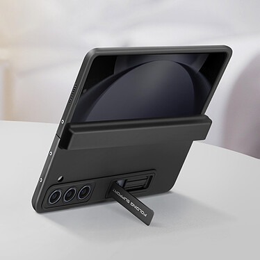 Avis Avizar Coque pour Samsung Galaxy Z Fold 5 Rigide Béquille Porte stylet magnétique  Noir