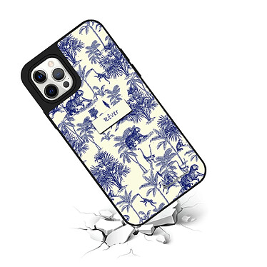 Avis LaCoqueFrançaise Coque iPhone 12/12 Pro miroir Botanic Rêve Design